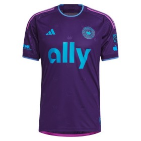 Camisola Charlotte FC 2º Equipamento 2023-24 Manga Curta